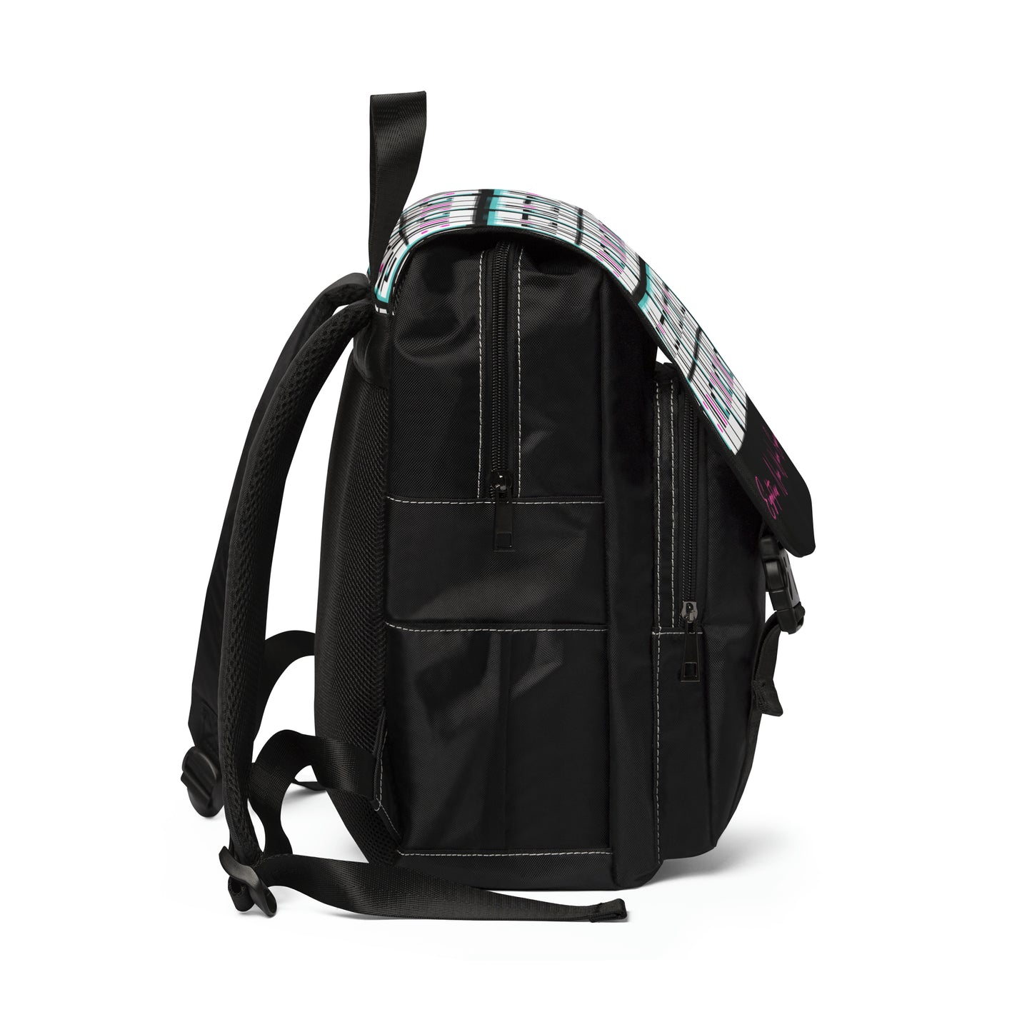 Color Block Logo New Wave Backpack