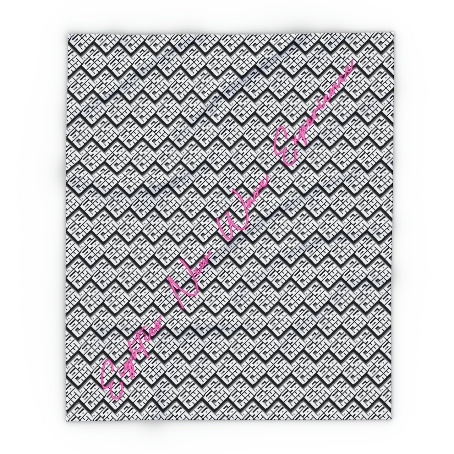 B+W Block Logo New Wave Arctic Fleece Blanket