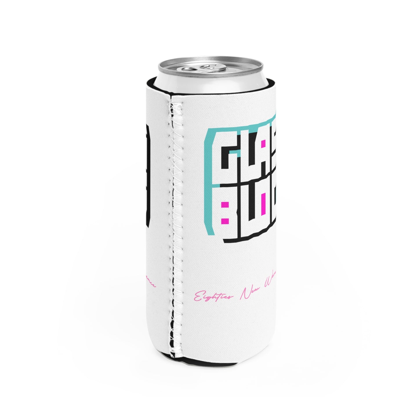 Totally Tubular Slim Can Cooler