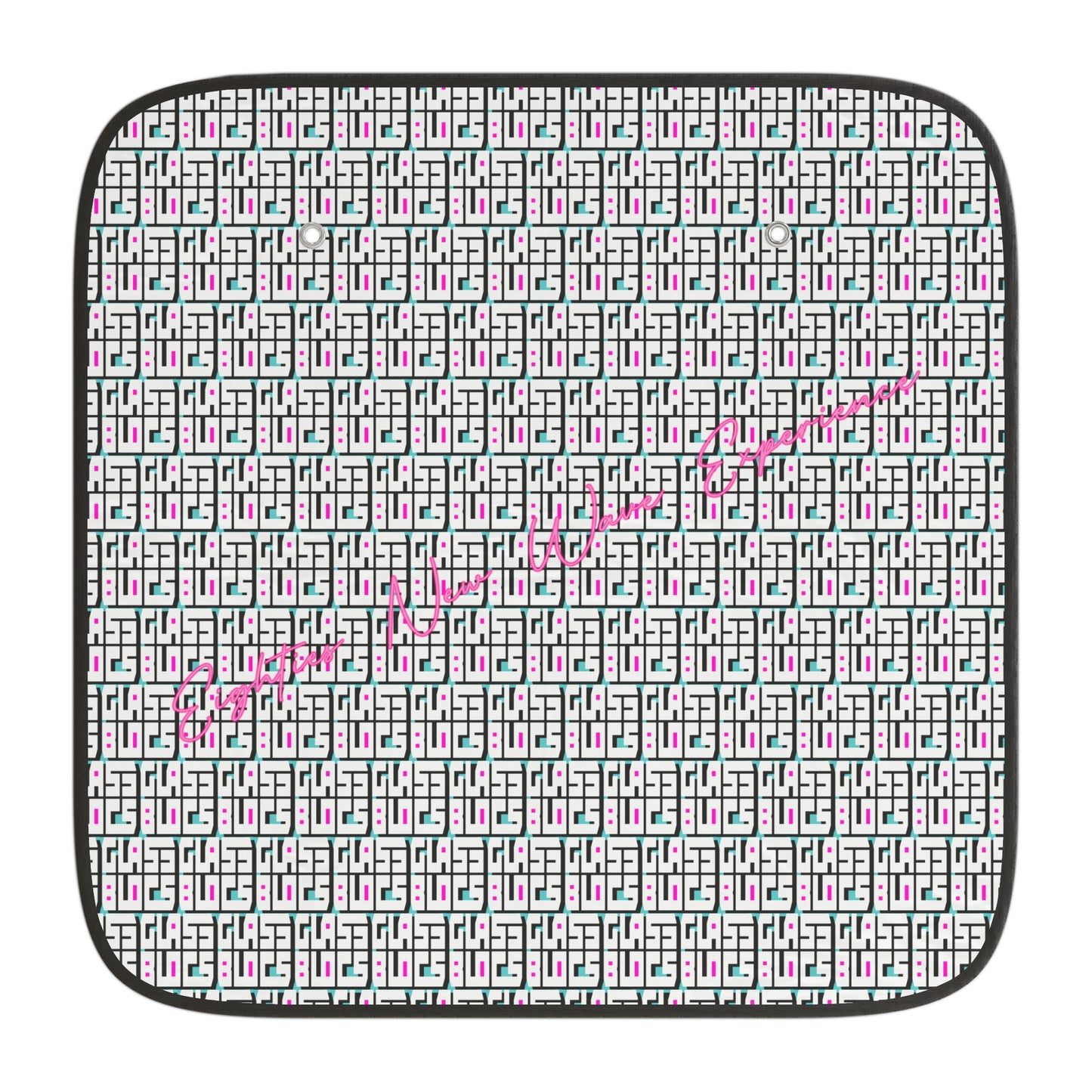 Color Block Logo Car Sun Shade