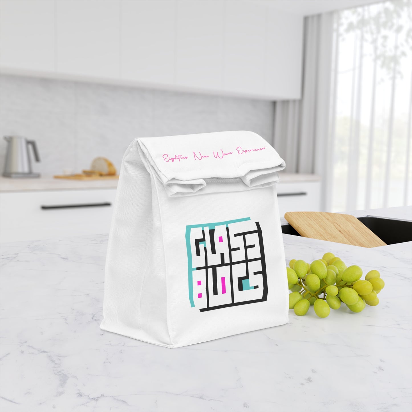 Color Block Logo Lunch (or Breakfast) Bag